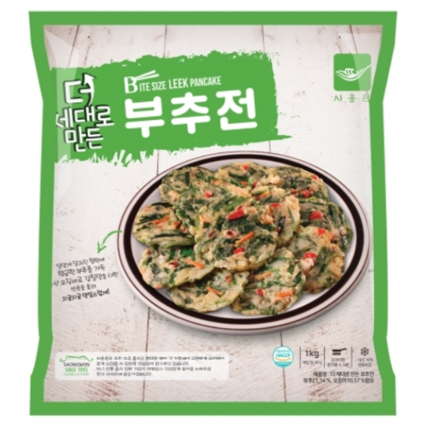 더 제대로만든 부추전 1kg (30g x33ea), 1kg, 7개