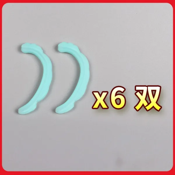 마스크귀마개 방지 신기 이어커프 이어폰을 꼭 쥐다 실리콘 방륵 후크 착용함 갈고리 4777838594, 6겹 -메모를 찍다 색상 곧