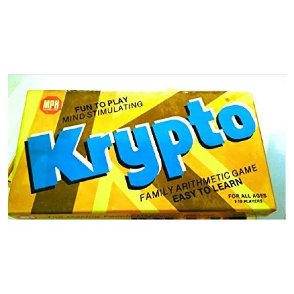 크립토 오리지날 가족 산술 게임 999999363748, One Color