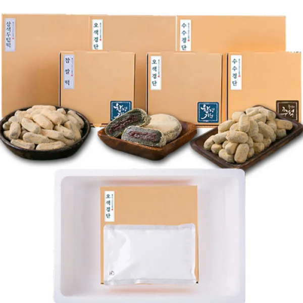 무배 국산찹쌀 합격떡 선물용 답례떡 명절 설날 떡17종 모음, 06_1ACG_각색경단 20g 25입