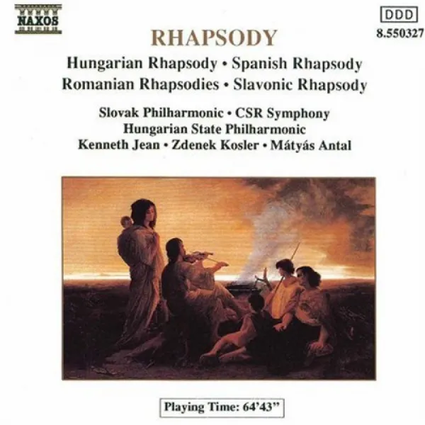 Enescu : 루마니아어 랩소디 Op. 11 / Dvorak : Slavonic Rhapsody Op. 45 /리스트 : 헝가리 랩소디 2 단일옵션