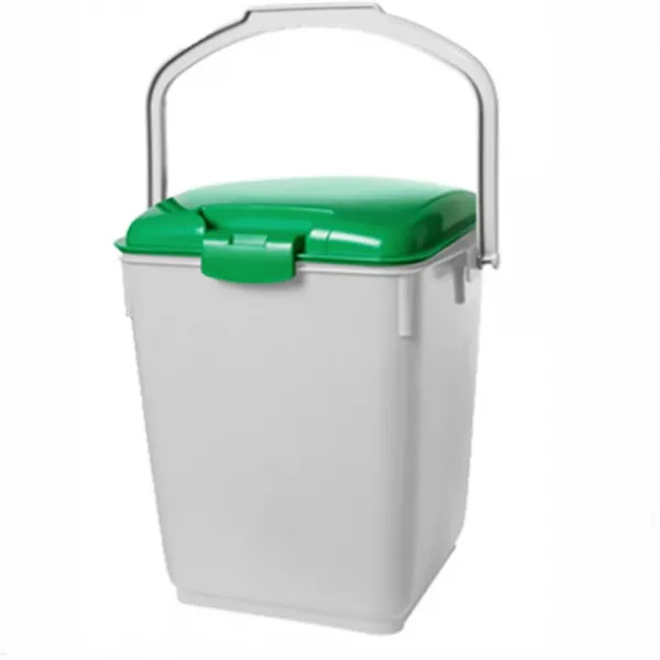 음식물쓰레기통 운반통 25L 음식잔반보관통 바케스, 1
