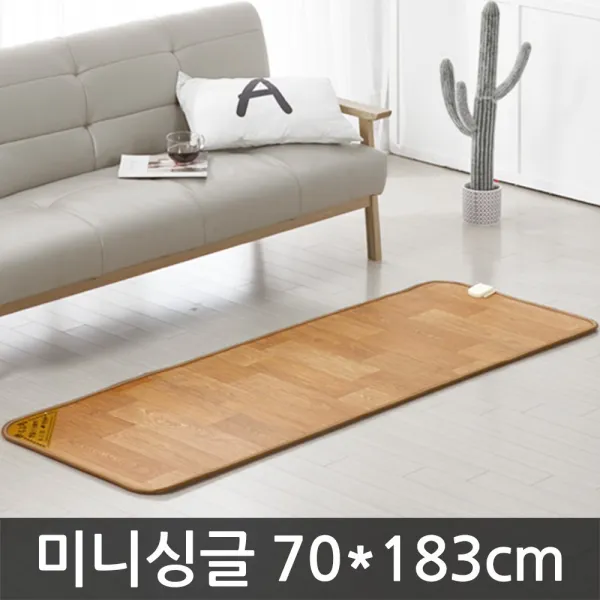 신 온돌방 전기장판 전기매트, 70 x 183cm 미니싱글