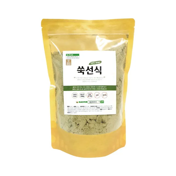 황금비푸드 국내산 100% 쑥선식 500g, 1개