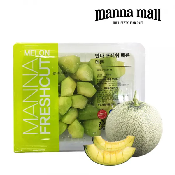만나 후레쉬컷 메론 1 2 3kg, 1팩, 1kg