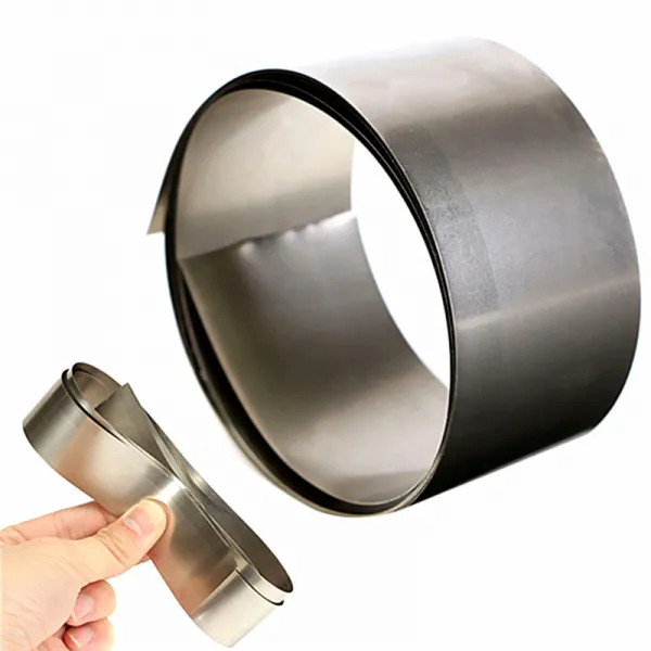 높은 순수성 9996% 순수한 니켈 Ni 금속 호일 얇은 장 01mm x 30mm x 1000mm 호의를 베푸는