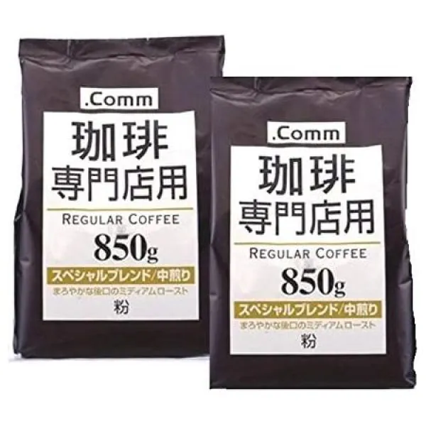마야 커피 프로페셔널점 드래곤 스페셜 블랜드 사이 볶은 부드러운 뒷맛의 미디엄 로스트 850g 2 봉지 세트, One Size, One Color