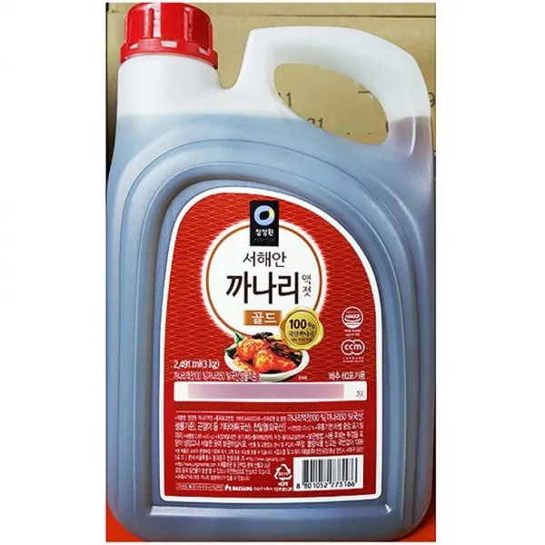 최강딜 까나리액젓(대상 3K) | 합치액젓 청정원남해안멸치액젓, 1