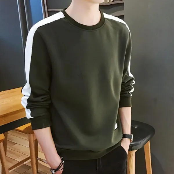 kirahosi 클래식 남성 티셔츠 슬림 이너티 긴소매 오버핏 380호+덧신증정 Vle63ub