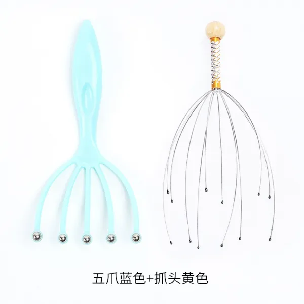 바하마스드림즈 안마기 멀티 대만 항공 두부 빗 두기 골이 다섯 손가락이다 마사지 조과오조 일반핏 엘로 _블루 대만 항공 기