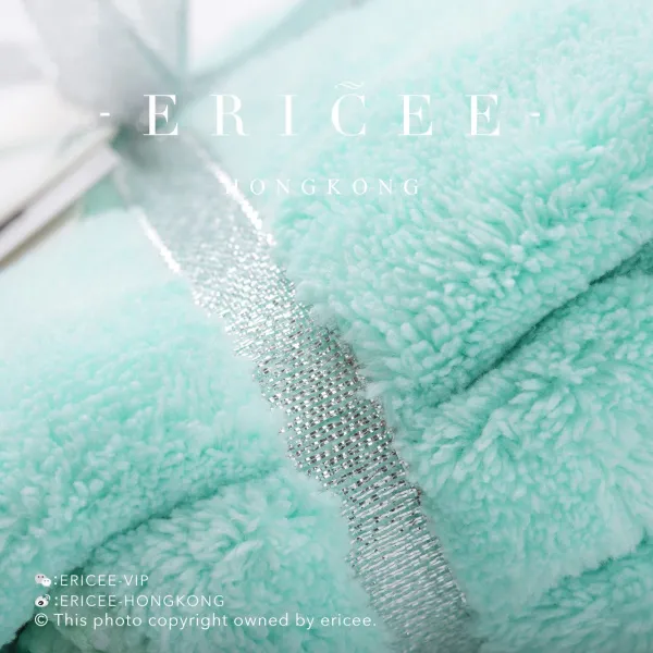 수건 ERICEE기침 ~ 민트그린색 털 천 , 일본 국가적 중요성 마이크로미터 방적사 강한흡수, T05-라이트색상 민트그린색-동일, C02-75x150cm