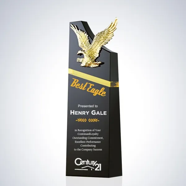 고급 트로피 곽 강 트로피 맞 춤 형 아이디어 회사 팀 직원 시상식 수정 메달