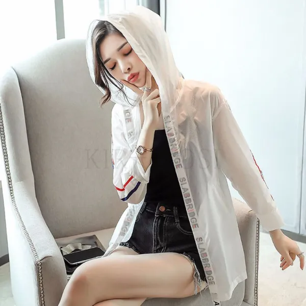 Kirahosi 심플 모던 여성 여름 자외선 차단 가디건 예쁜 점퍼 485호+덧신증정