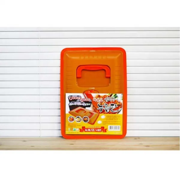 142 꿈동산 / 굿앤굿 김치용기누름판(6L_8L_12L) 딤채김치냉장고 밀폐용기 락앤락김치통 김치통/누름독