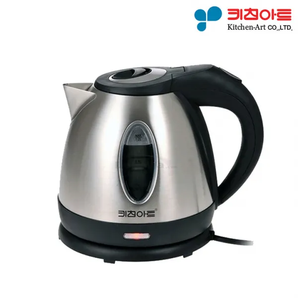 키친아트 CI-0808CKP 라팔 스텐 무선주전자(1.2L) 전기주전자 멀티포트 가정용 사무실