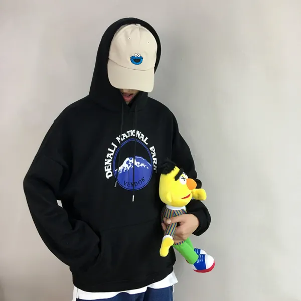 Uqh 남성 겨울 캐주얼 후드 맨투맨 45224767