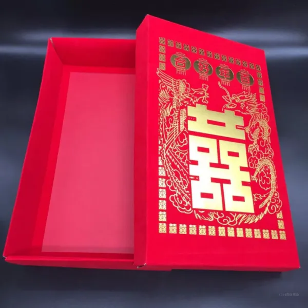 래 삼 결혼식 용품 남자 집에 서 큰 절 을 하면 서 축의금 으로 10 만 위안 을 받 았 다. 축의금 박스 전통 예금 박스 에 식모 10 만 / 12 만 위안 을 받 았 다.