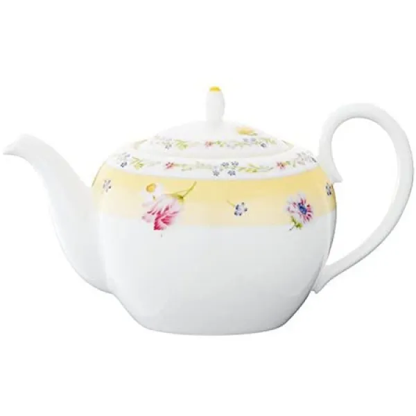 노리 타케 (Noritake) Noritake 노리 타케 티 냄비 520cc 쥬누 도리깨 전자 레인지 대응 본 차이나 T50523, 상세 설명 참조0, 01 : 주전자