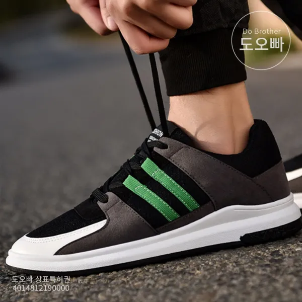 도오빠 남성 스니커즈 운동화 캐주얼 캔버스 학생 신발 봄 가을 남자스니커즈 스포츠 레저