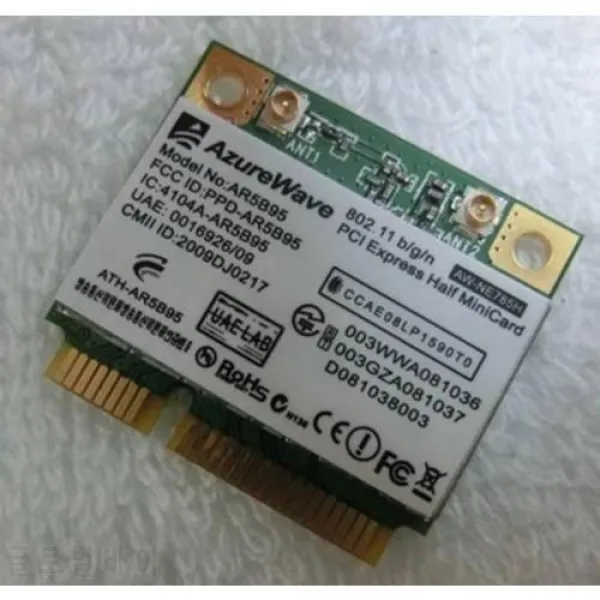 SSEA 도매업 AzureWave AW-NE785H AR5B95 AR9285 하프 미니 PCI-E 802.11 b, 상세내용참조