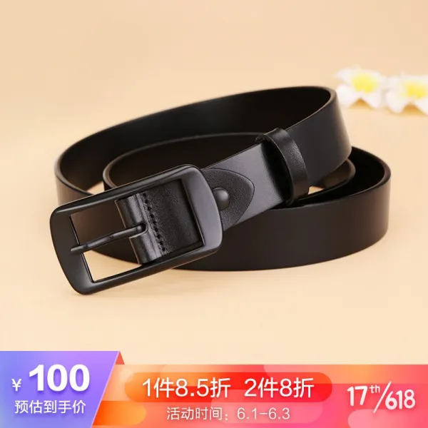 소 바깥양반 벨트 녀 소 가죽 벨트 여 심 플 하 다 배합 청바지 벨트 패션 5293 우아