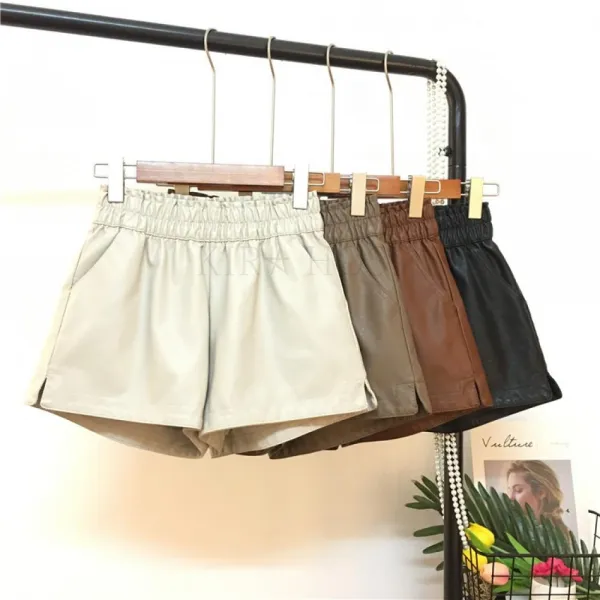 Kirahosi 여성 짧은 가죽바지 하이웨스트 섹시 핫팬츠 232호+덧신증정 + 덧신 증정 Agtwdysb