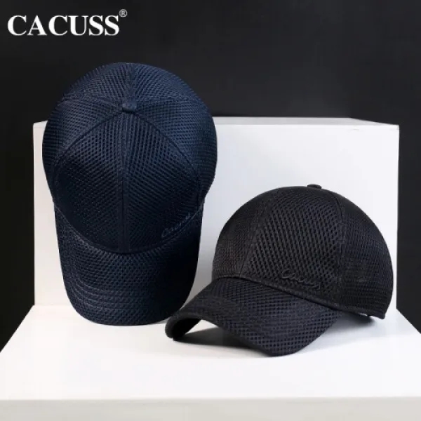 카구스 중기 cacsssble 야구 후드 남녀 수놓기 간발 여름 시즌 캡 B0417 장청색 (4938)