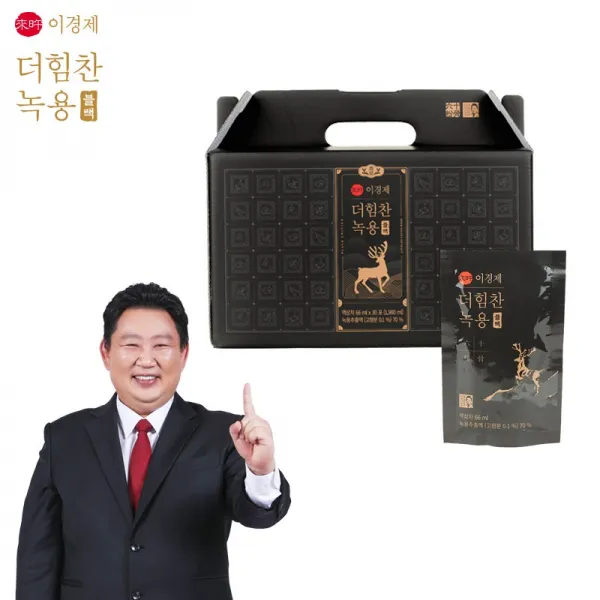 이경제 더힘찬 녹용 블랙 2022년 최신상, 1박스(66ml x 30포 x 1박스), 더힘찬 녹용블랙