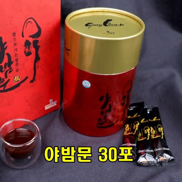 아름다운정성 야밤문12ml 30포 국산비수리사용 활력증진 만성피로 갱년기여성 침침한눈 숙취해소 건강관리 에너지보충, 60포, 12ml