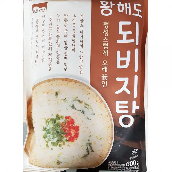 현주스토어 간편 즉석 조리식품 황해도 되비지탕 600g X 2 1 Ea 즉석탕 찌개