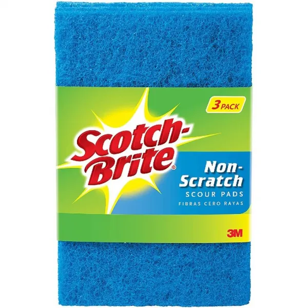 Scotch-Brite 스카치 브라이트 비 스크래치 샅 샅히 뒤져 패드 3 개 패드, 상세페이지참조