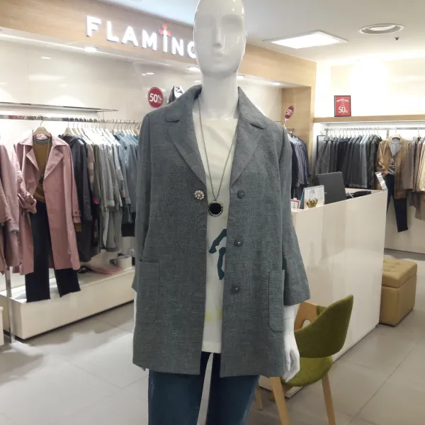 후라밍고 린넨 쟈켓 F30192190
