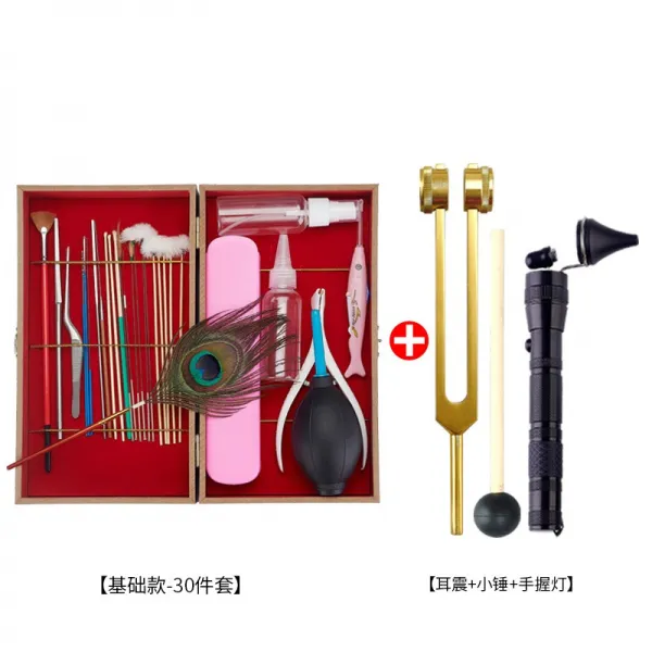 트레이더스윤 귀이개 고퀄리티 숟가락 전업 신기 때리다 털 밟다 귀를 후비다 귀청이 떨리다, 마사지사 판 귀파개 30  귀 진동함
