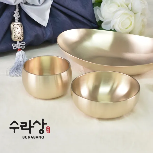 수라상 유기 옥식기원앙 1벌, 단일색상, 1Ea