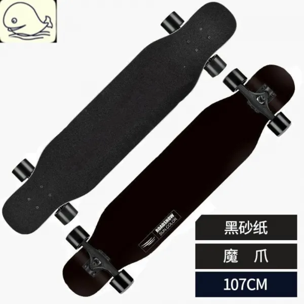 댄싱 롱보드 캐주얼 스케이트보드 남녀 공용 컴플릿 댄싱용 마수걸이