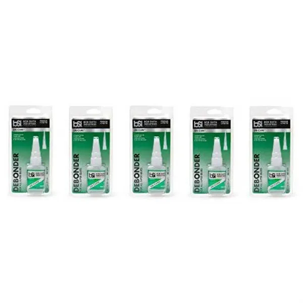 접착제제거제 Bob Smith Industries BSI-161H UN-CURE Super Glue Debonder 1 oz., Color = Fіvе Расk