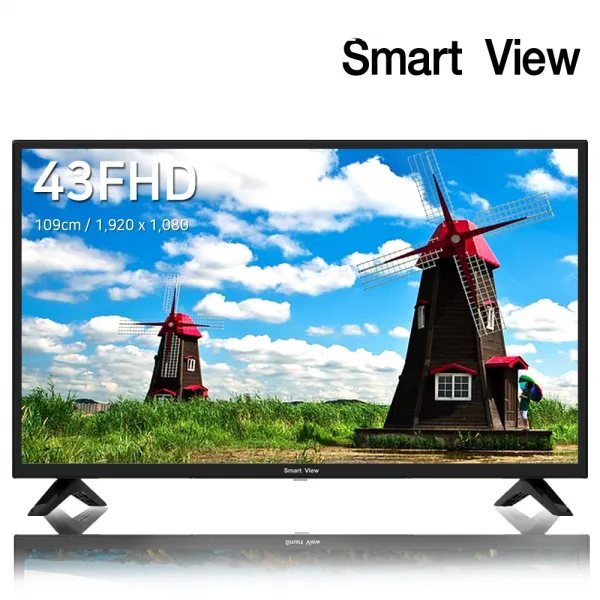 스마트뷰 J43PEFULL HD TV, J43PE, 벽걸이형 기사방문설치