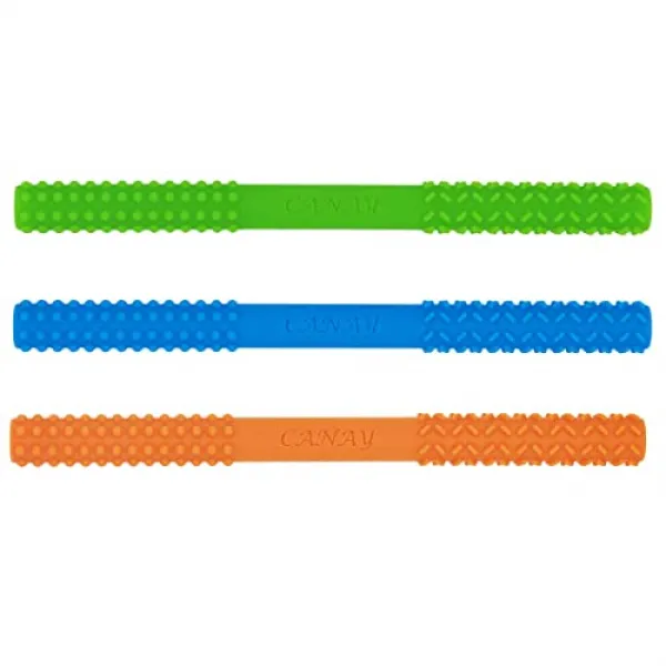 Nmt 속이 빈 Teether 튜브 3 팩 6.8’’길이 – 0 ~ 6 개월 6 ~ 12 개월 유아용 젖니 장난감 Bpa Free Fre P004008brpz5fq1 기본