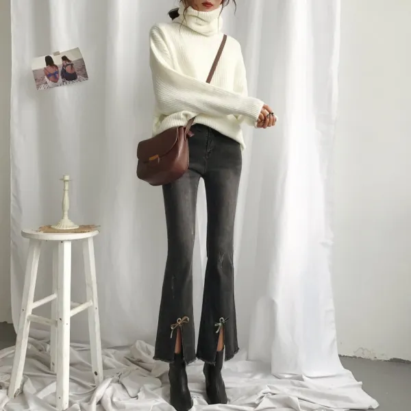 머머다 머머다 여성 봄신상 청바지 부츠컷 스판 데님 팬츠06 Cvv06 586441220099