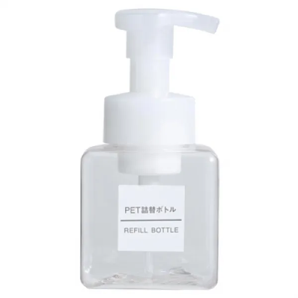 일본 제압식 기포병 클렌징 크림 샴푸 거품기 휴대용 무스분장병 투명 250ml 기포병 1개 0ml