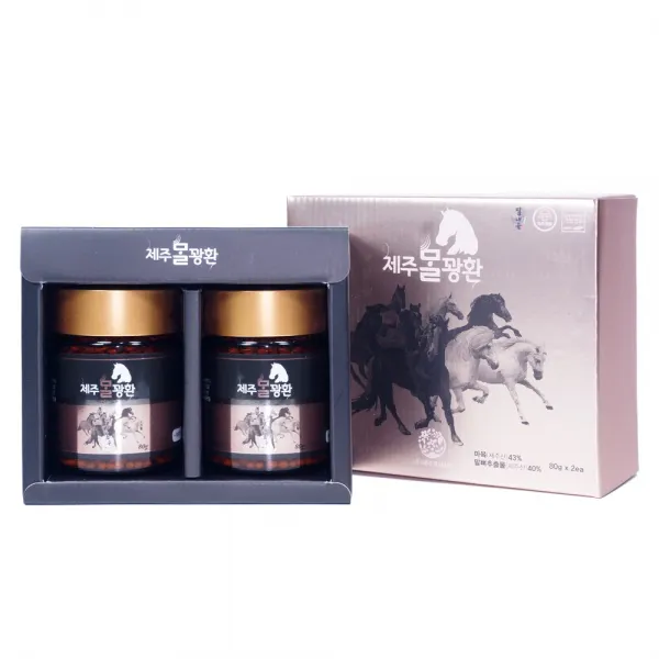 제주 제주말꽝환 160g 80gx2개 제주말뼈 말뼈환 말뼈가루 말꽝 몰꽝환 말꽝환 1개