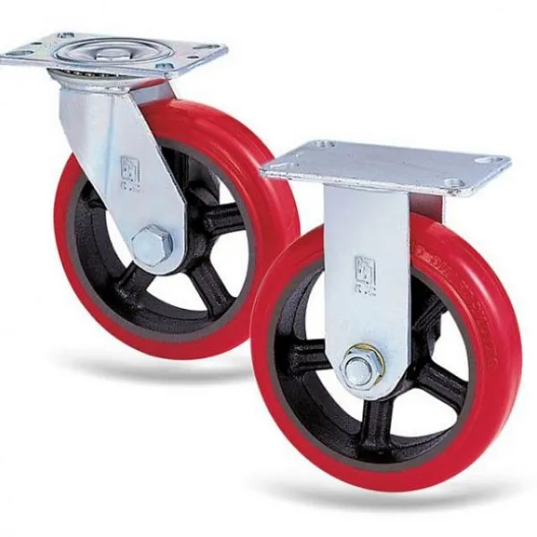 스마트팜 경창 1650422 중 重 하중용캐스터 42시리즈 4260s 회전형 6in 적재 운반도구