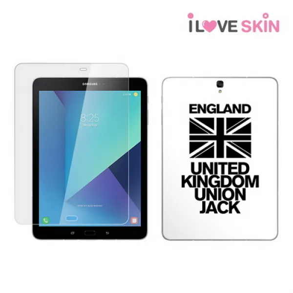  바보사랑 삼성 갤럭시탭s3 9.7 블랙uk 스타일가드 고광택강화필름+디자인 후면 보호필름 1개