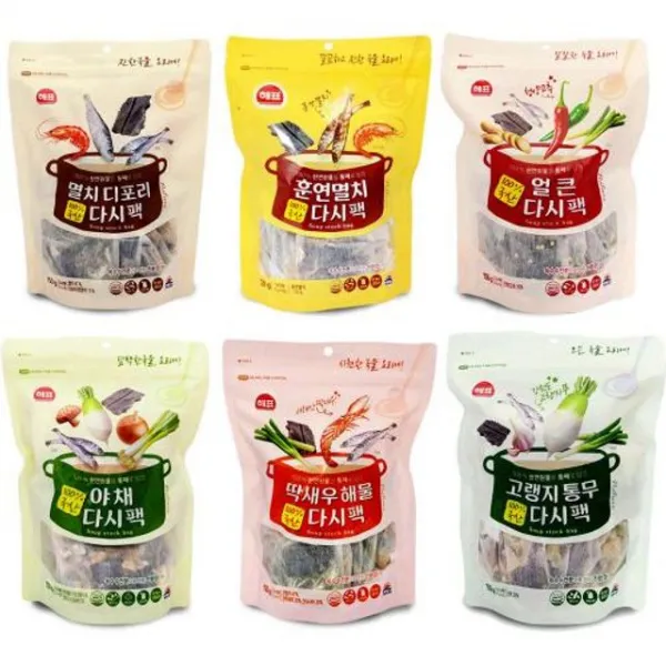 언니마켓 원물을 천연 통째 담은 통무 다시팩 150g 간편 야채, 고랭지통무다시팩150g
