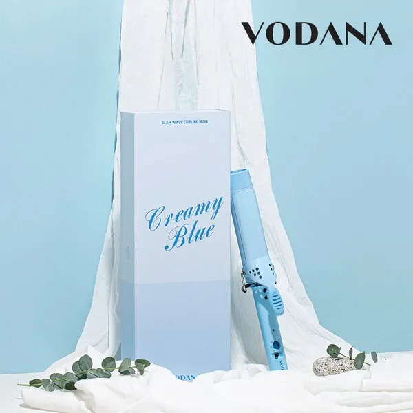 보다나 글램웨이브 봉고데기 프리볼트 36mm Bong FD36, VC19MBLV, 크리미블루