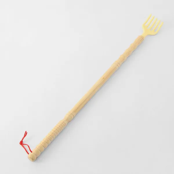 베이직 원목 마디 등긁개 효자손 가려움 등긁게 선물, 1개