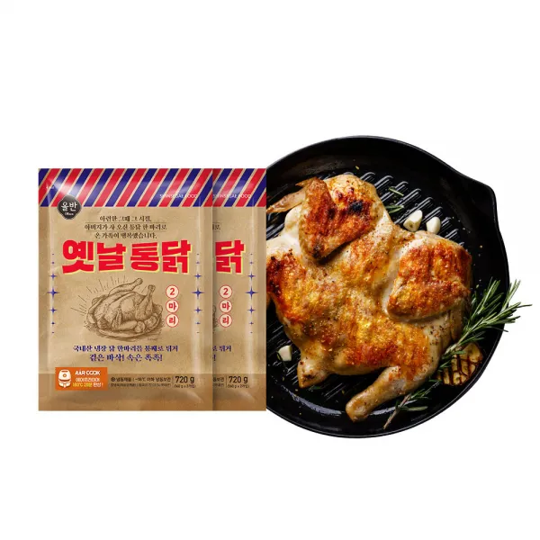[신세계푸드] 올반 옛날 통닭 720g 골라담기