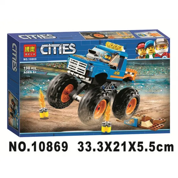 중국호환레고 시티 광산 공사장 보물탐험본부 60188 드릴 중국 블럭 귤색