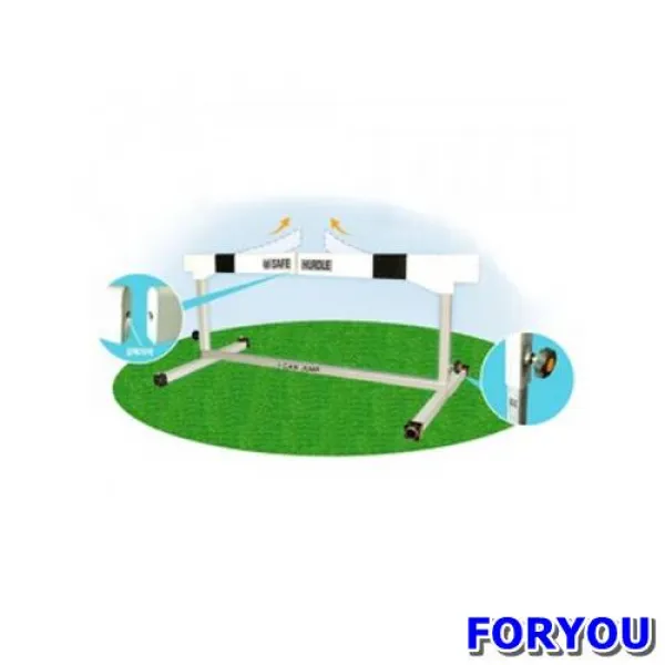 [ForU] 안전고무허들 초 중 고 공용 자석 옥일 육상 시계 학교용품 안전허들 연습용허들 안전무허들
