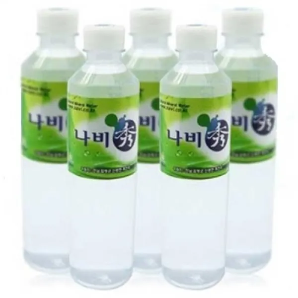 [e미라클] 세계 최고수준 미네랄 워터 함평 나비수, 2박스, 500ml